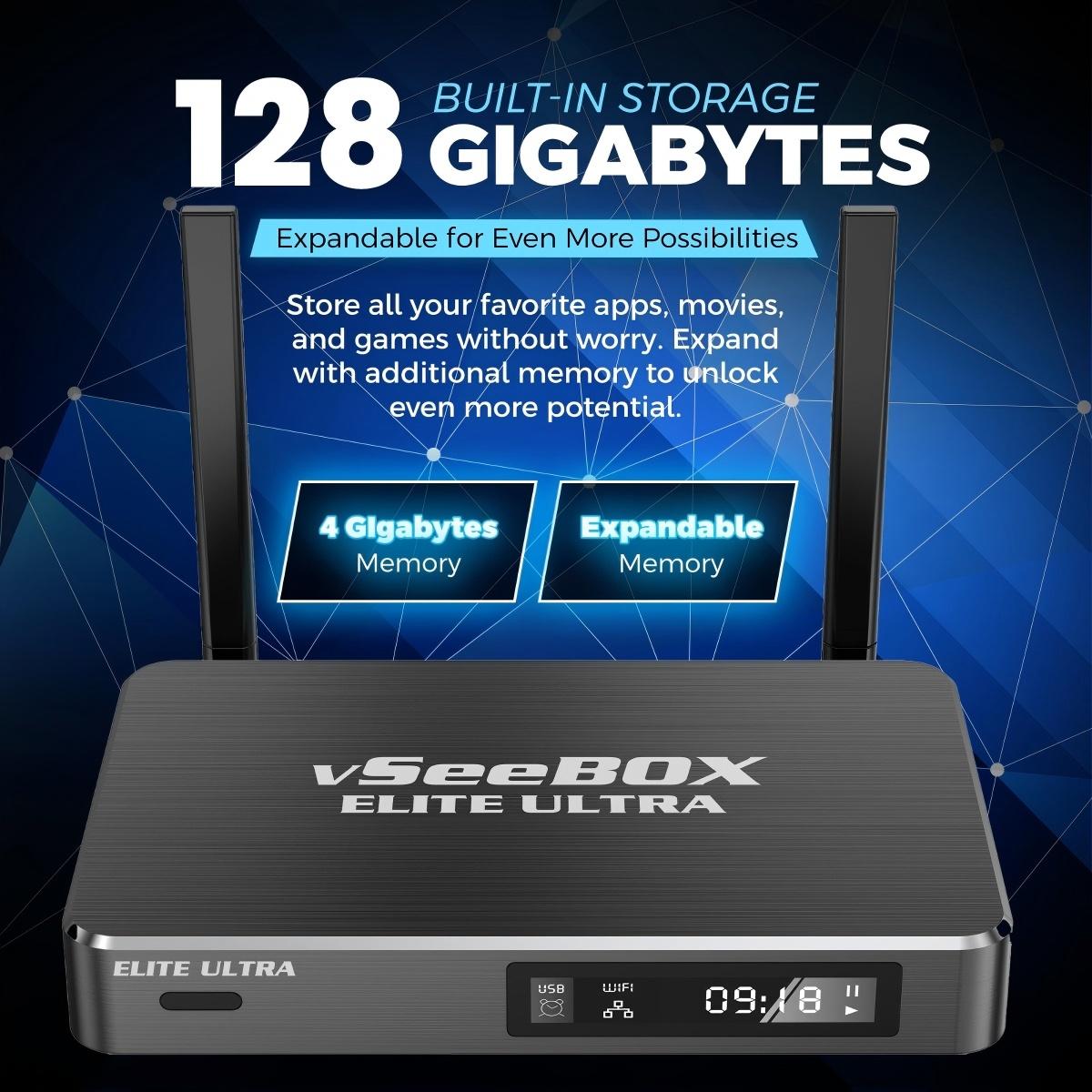 vSeeBox Elite Ultra Android TV box