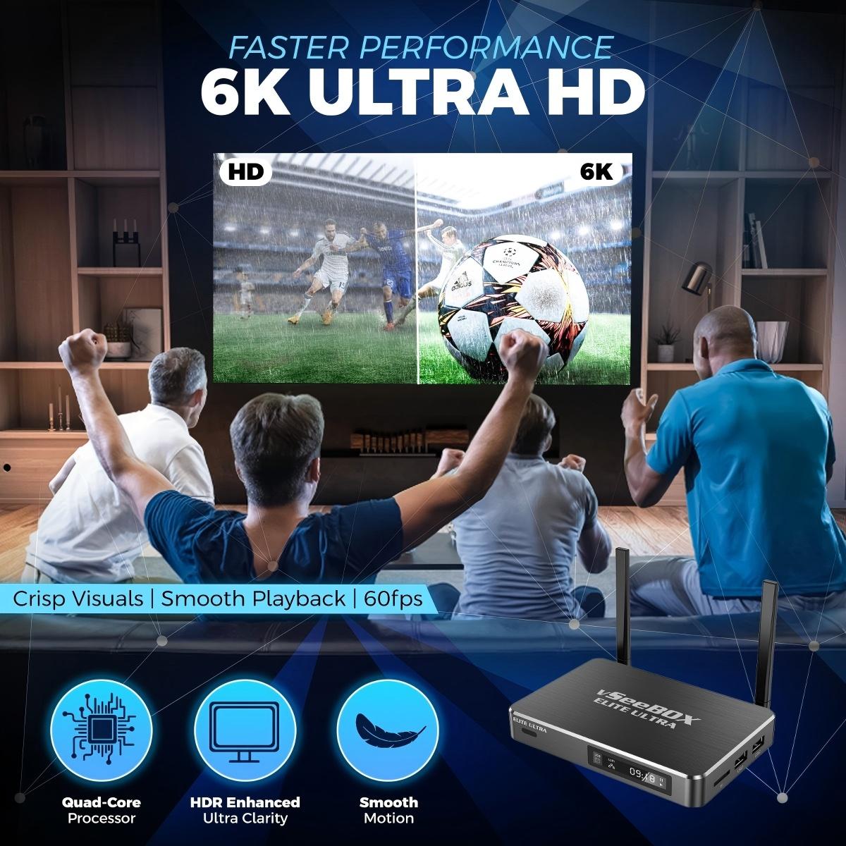 vSeeBox Elite Ultra Android TV box