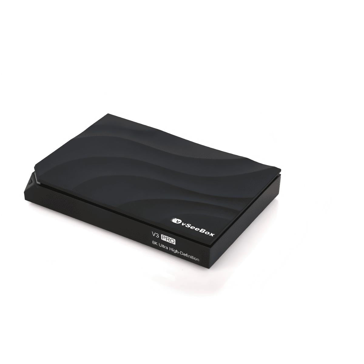 Side view of vSeeBox V3 Pro Android TV box