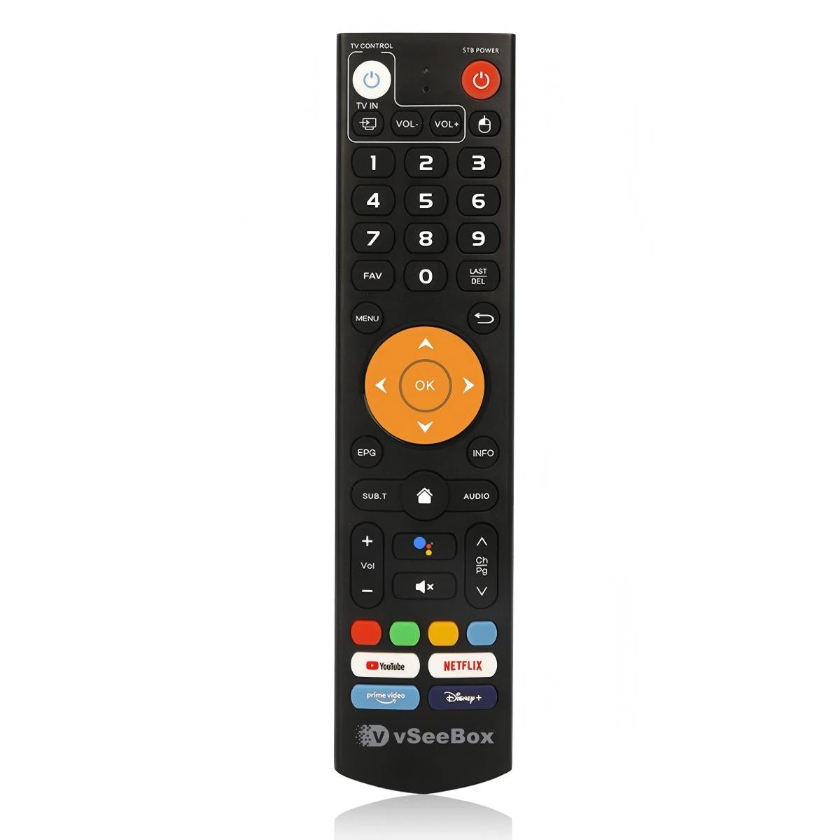 vSeeBox V3 Plus Android TV Box Bluetooth remote control